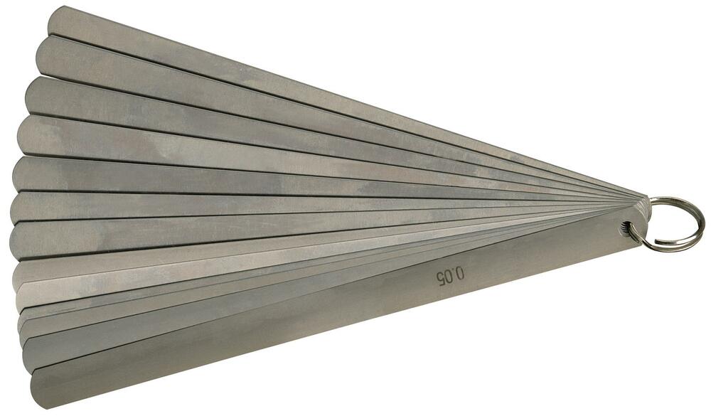 Szczelinomierz płytkowy 20 płytek 200 mm 0,05-1,00 mm 1