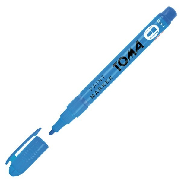 Marker olejowy-cienki 441 NIEBIESKI TOMA 1
