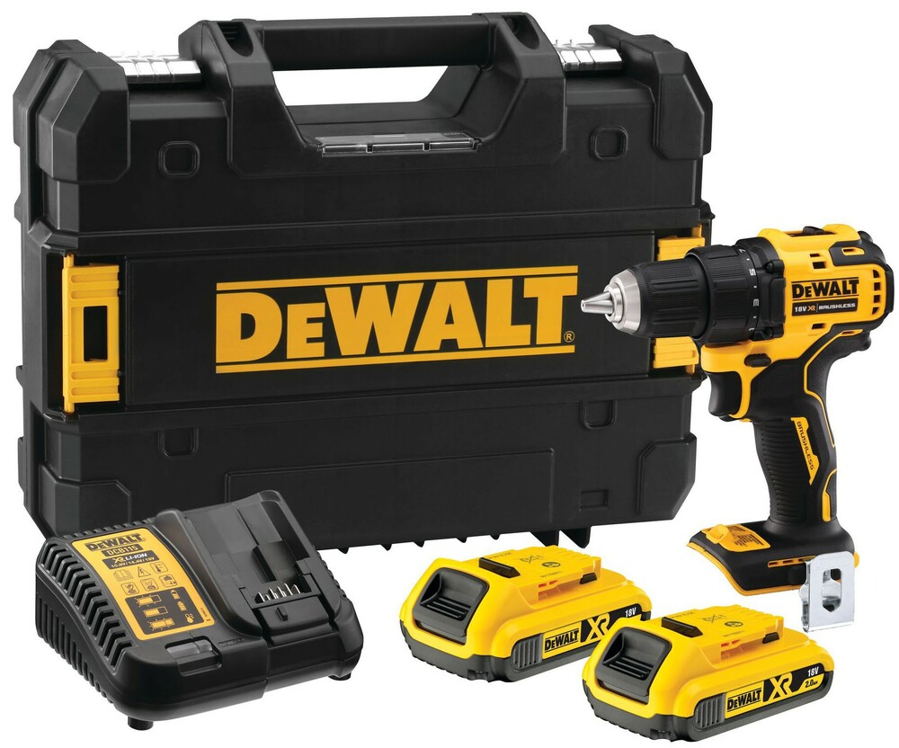 Wiertarko-wkrętarka XR 18V 2aku 2,0Ah Li-Ion DeWALT DCD708D2T 1