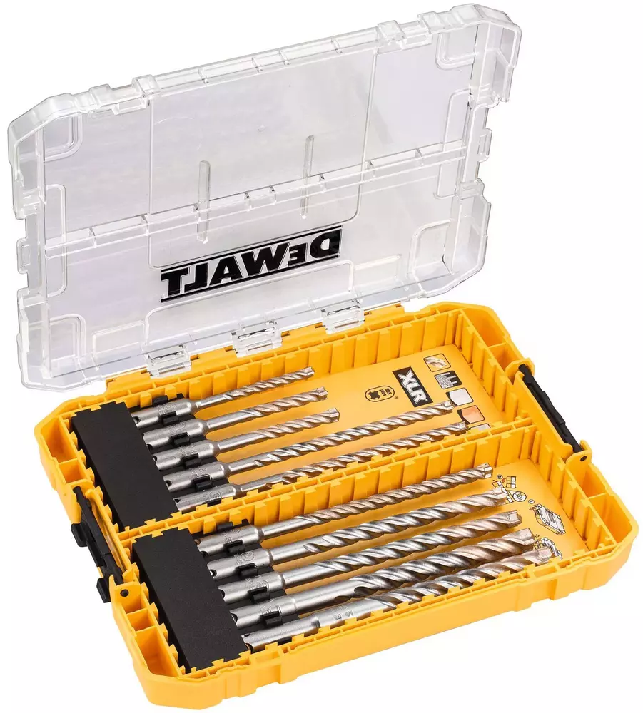 Zestaw 10 wierteł do betonu 5-12 mm SDS-Plus EXTREME DeWALT DT70752 1