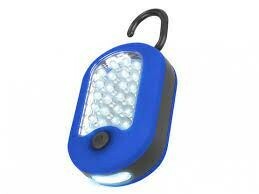 Latarka 24+3LED z bateriami 1