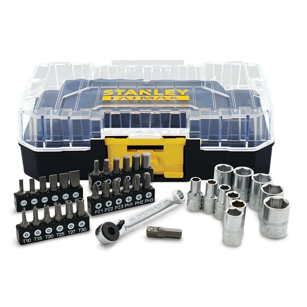 Zestaw nasadek i bitów 1/4 37szt. STANLEY® FATMAX® 1