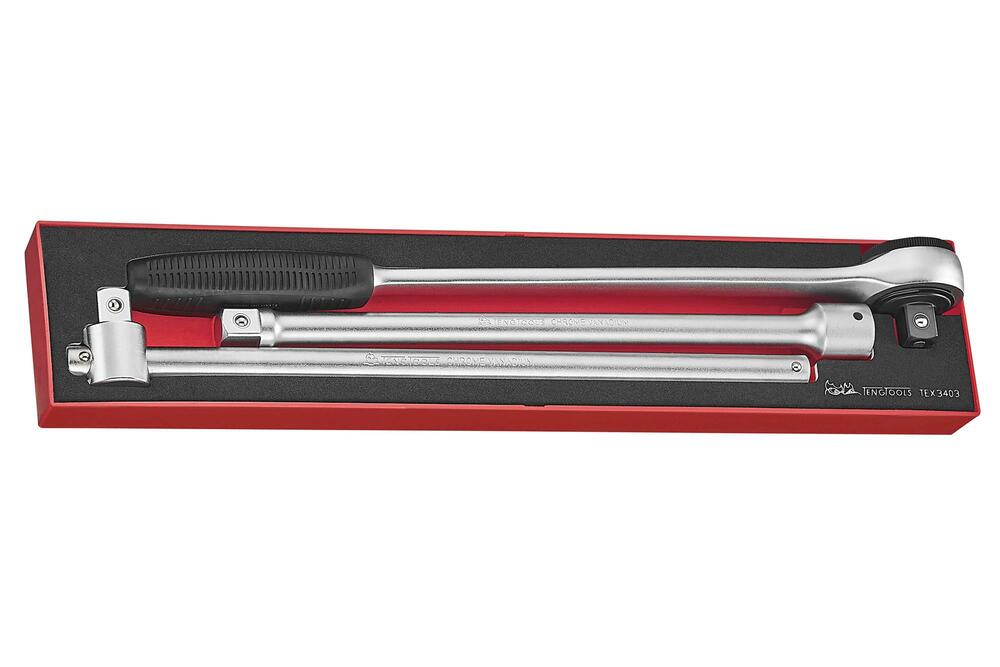 3-elementowy zestaw narzędzi nasadowych 3/4 Teng Tools TEX3403 1
