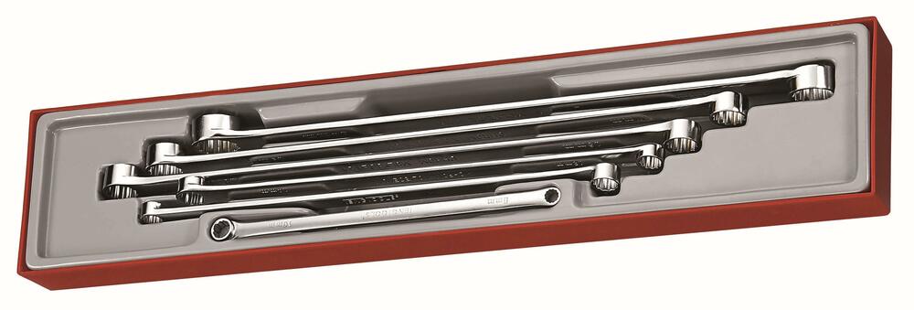 6-elementowy zestaw kluczy oczkowych Teng Tools TTXFL06 1