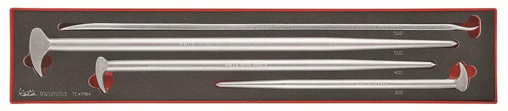 4-elementowy zestaw łomów Teng Tools TEXPB4 1