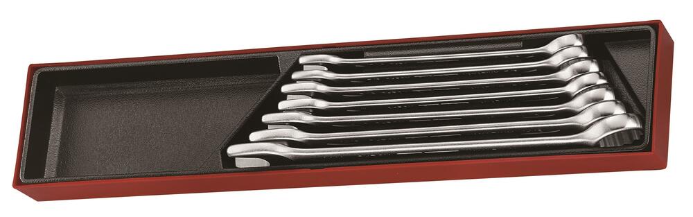 7-elementowy zestaw kluczy płasko-oczkowych calowych Teng Tools TTX2640 1