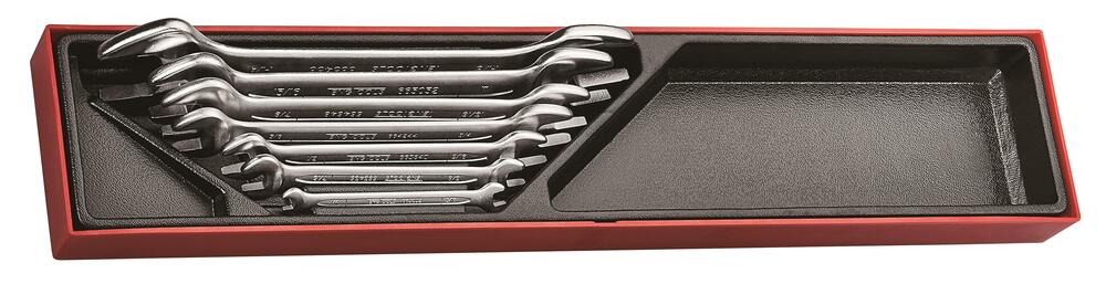 Klucze płaskie stałe w zestawie Teng Tools TTX6607 1