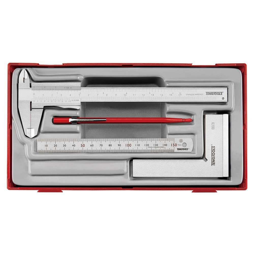 Zestaw pomiarowy 4-elementowy Teng Tools TTBM 1