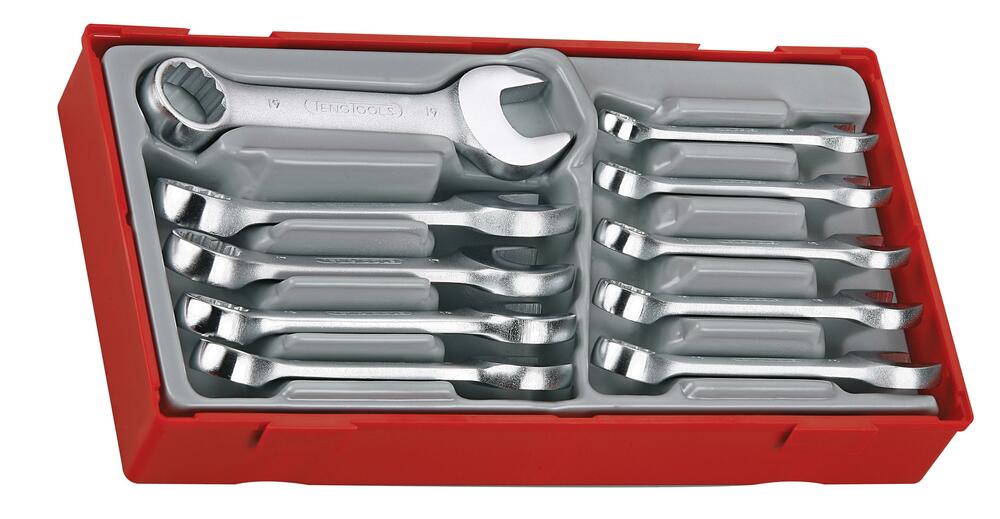Zestaw kluczy płasko-oczkowych Teng Tools TT6010M 1
