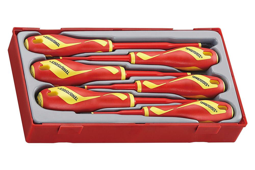 6-elementowy zestaw wkrętaków 1000V Teng Tools TTV706N 1