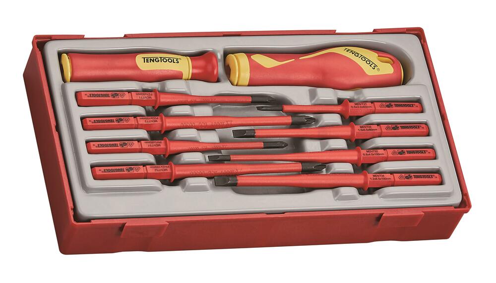 Zestaw wkrętaków na 1000V Teng Tools TTV710N 1