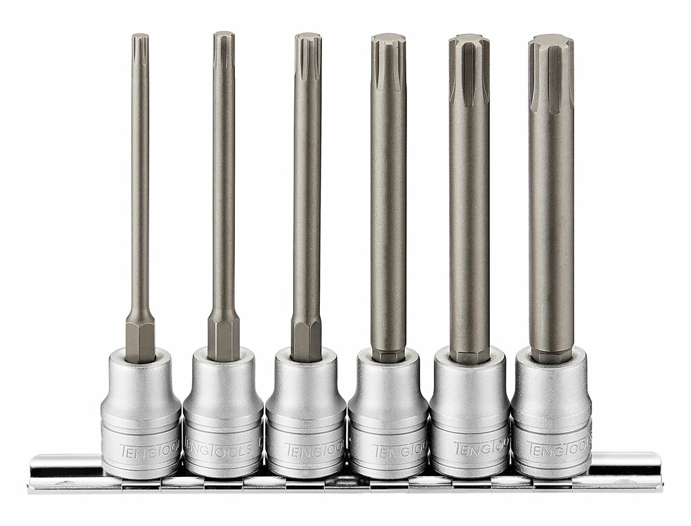 6-elementowy zestaw nasadek trzpieniowych długich Ribe Teng Tools M3806 1