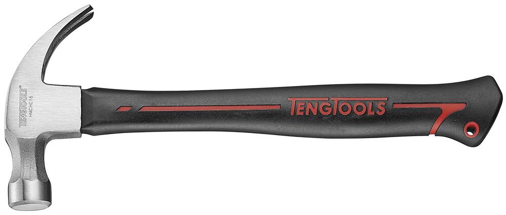 Młotek stolarski z trzonkiem z włókna węglowego Teng Tools HMCHC16 1