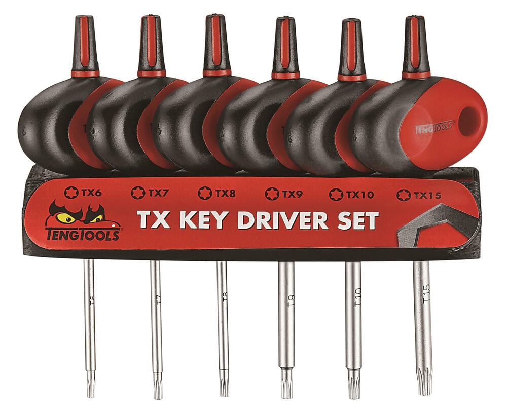 Zestaw wkrętaków precyzyjnych Torx Teng Tools MDM706TXT 1