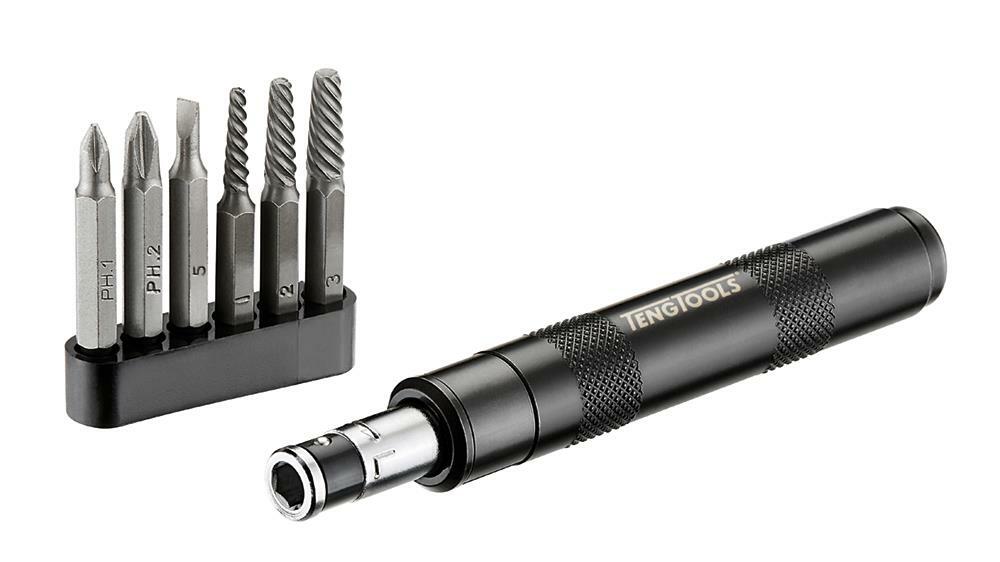 7-elementowy zestaw wkrętaka udarowego Teng Tools IDSE7 1