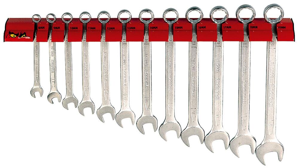 Wieszak ścienny do kluczy płasko-czkowych Teng Tools WRSP12 1