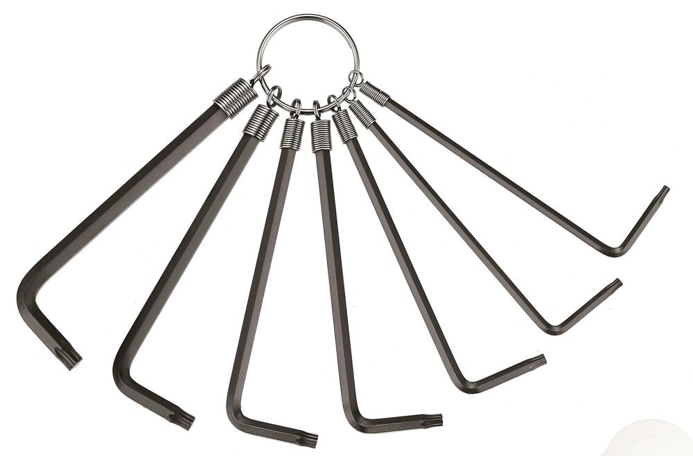 Klucze trzpieniowe TX w zestawie Teng Tools 1487 1