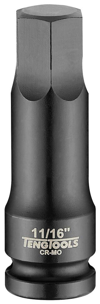 Nasadka udarowa długa 78 mm imbusowa z chwytem 1/2 - 3/4 1