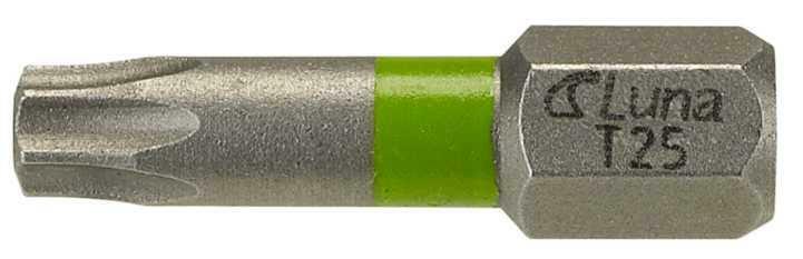 Groty wkrętakowe ze strefą skrętną Torx H6.3 25 mm TX15 (2 szt.) 1