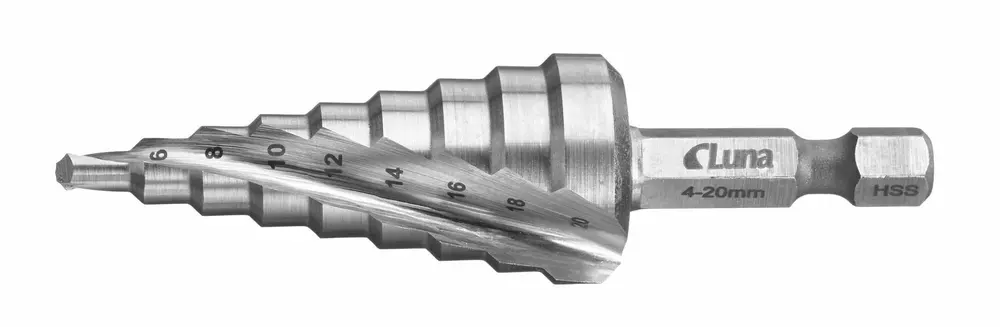 Wiertło stopniowe 4-20mm Luna 270820103 1