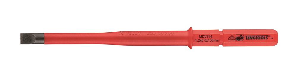 Izolowany trzon wkrętakowy VDE 1.2×6.5 mm 1