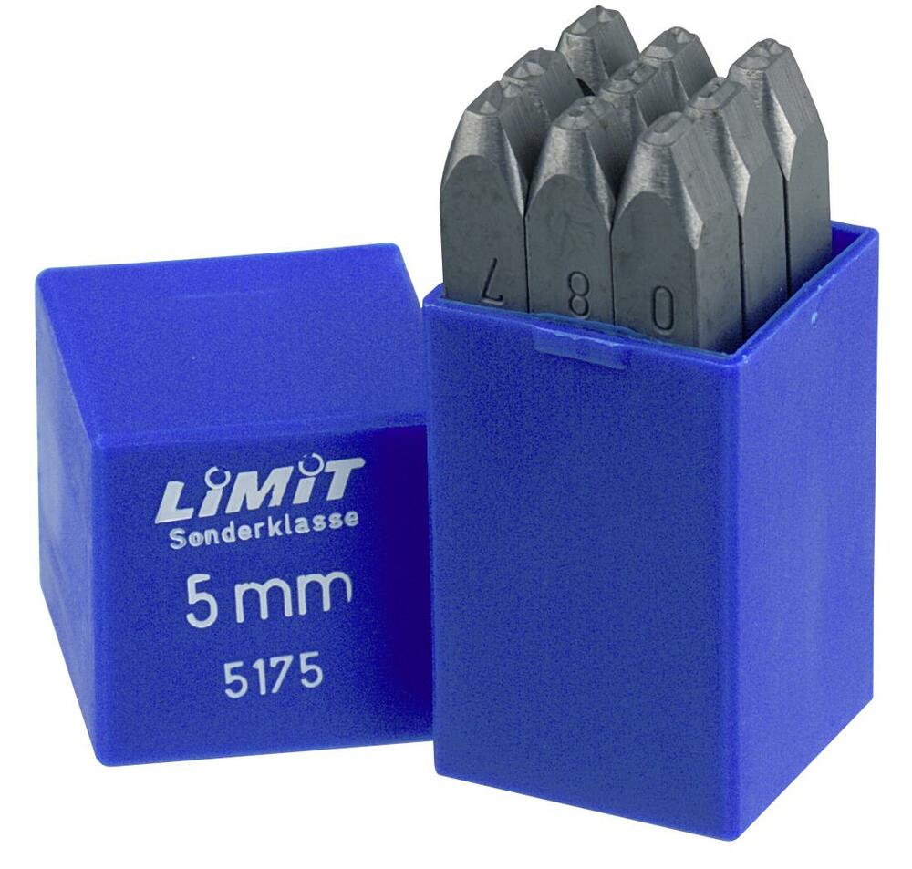 Stemple znakujące 5175- cyfry od 0 do 9 o wysokości 10 mm 1