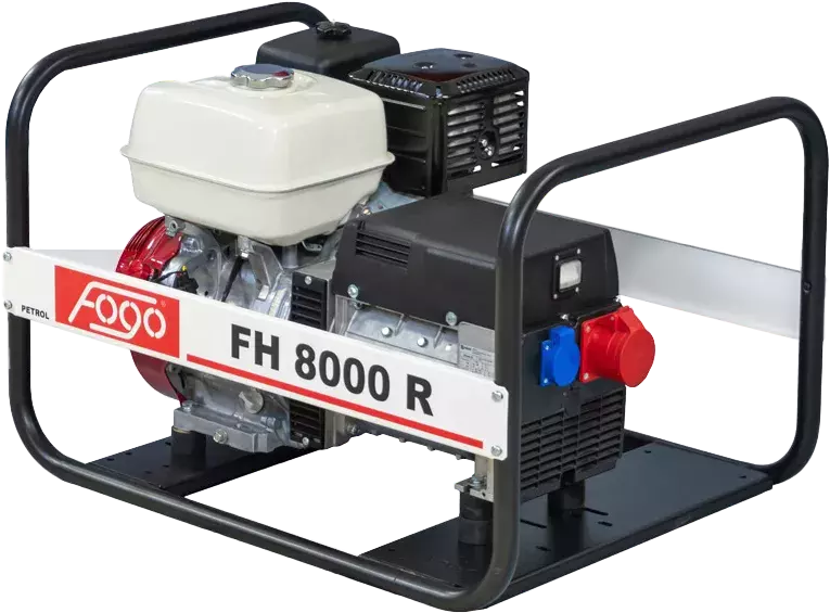 Agregat prądotwórczy 3-fazowy AVR 7kVA 230/400V FOGO FH 8000 R + GRATIS radio budowlane FM/AM XR Li-Ion DeWALT DCR019 1