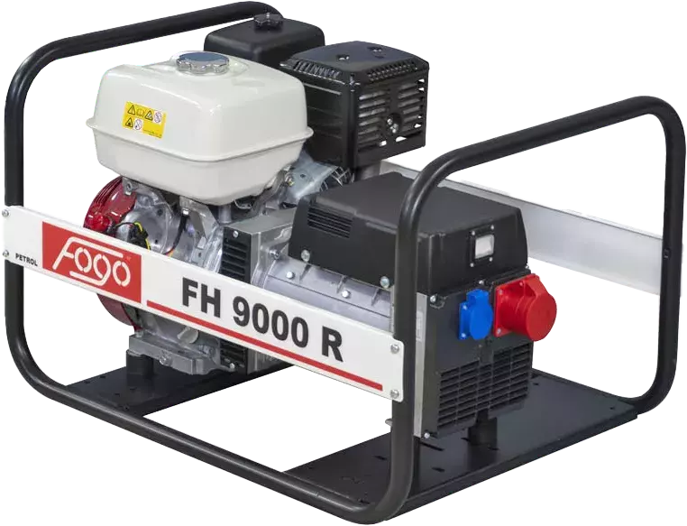Agregat prądotwórczy 3-fazowy AVR 7,7kVA 230/400V FOGO FH 9000 R + GRATIS radio budowlane FM/AM XR Li-Ion DeWALT DCR019 1
