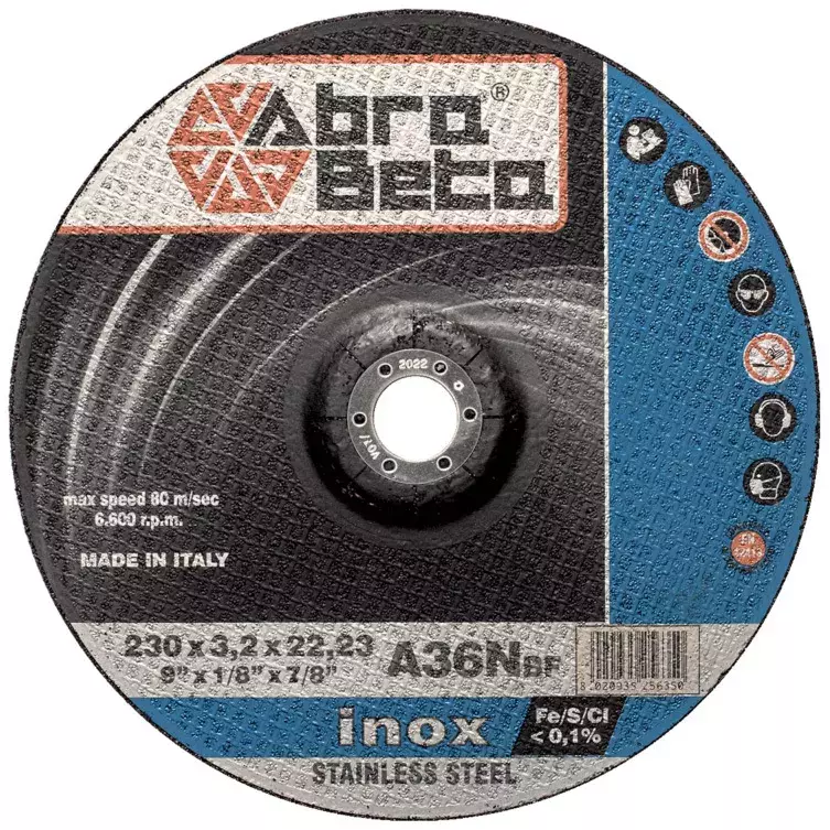 Tarcza do cięcia metalu 100x1,6x15,88 A36N Standard płaska AbraBETA 000200105 1