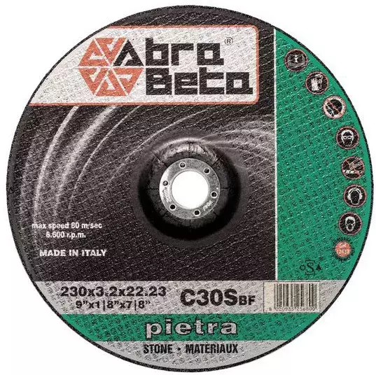 Tarcza do cięcia betonu 115x2,5x22,23 C30S Standard wypukła AbraBETA 000560115 1