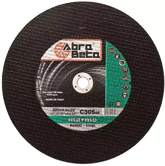 Tarcza do cięcia betonu 350x4,2x20 C30S Standard płaska AbraBETA 000581350 1