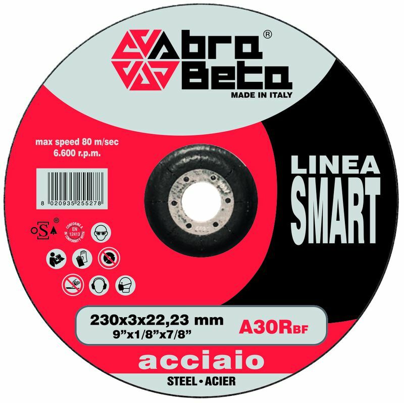 Tarcza do cięcia betonu 125x3,2x22,23 A30R Standard wypukła AbraBETA 000720125 1