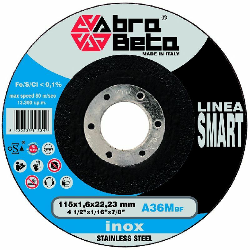 Tarcza do cięcia metalu 230x2x22,23 A36M SMART LINEA DUE płaska AbraBETA 000760230 1