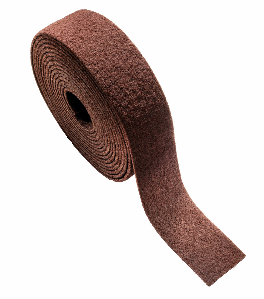 Włóknina ścierna w rolce 115mmx10m, granulacja ultra drobna - ultra fine, abrabeta 1