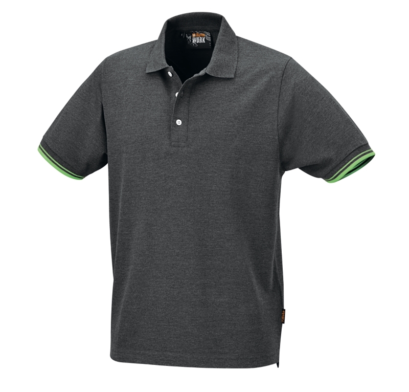 Koszulka polo bawełn.szara 7547g xxl 1