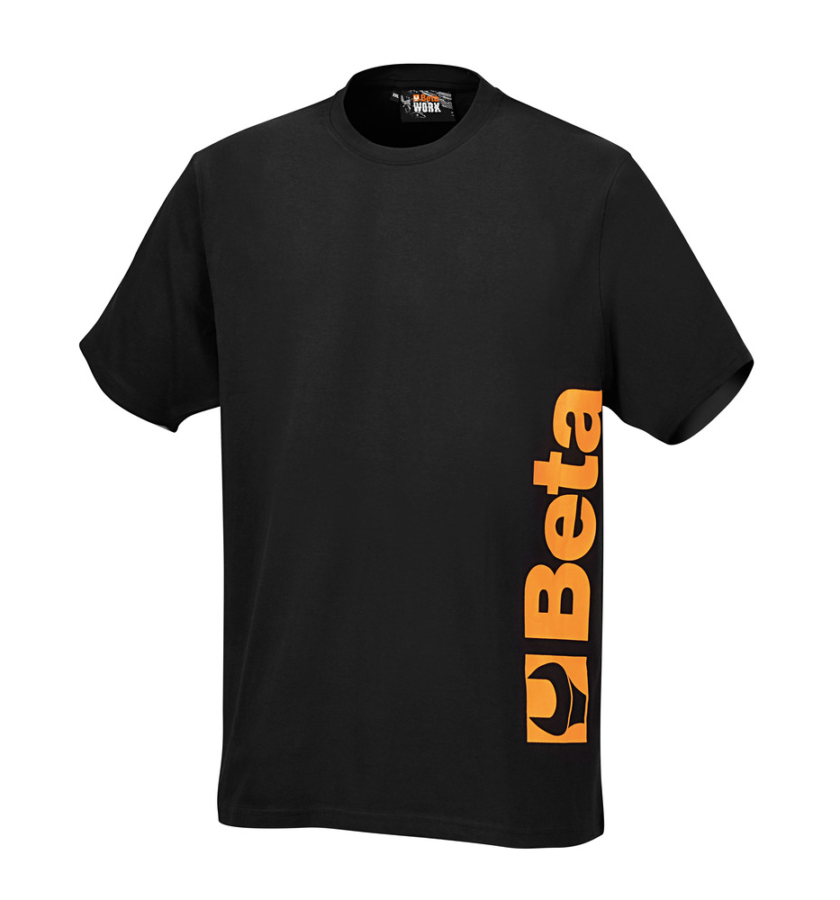 T-shirt bawełna czarny 7549n xxxl 1