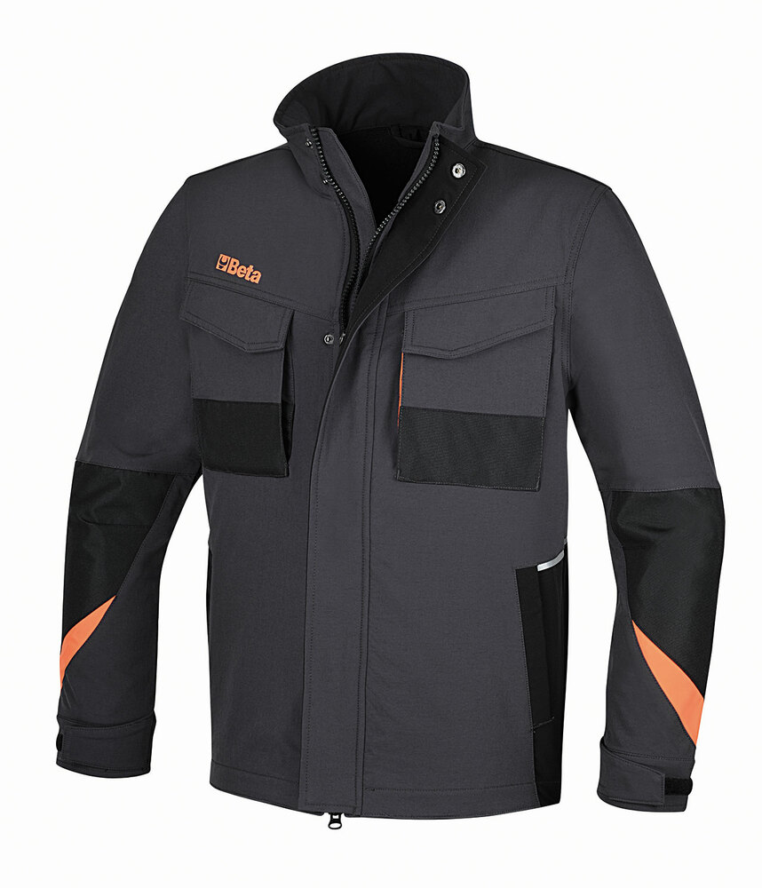 Kurtka rob.z nylonu 7653g sz.-czarn.xxxl 1
