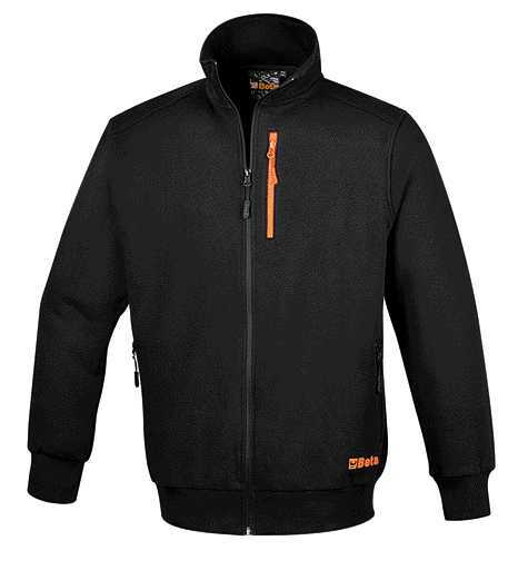Bluza zap.na zamek czarna 7664n xl 1