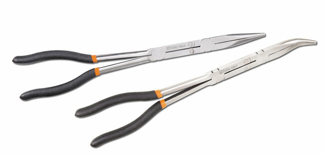 Zestaw szczypiec długich z podwójnym przegubem, 2 sztuki, model 1009l/dp-s2 1