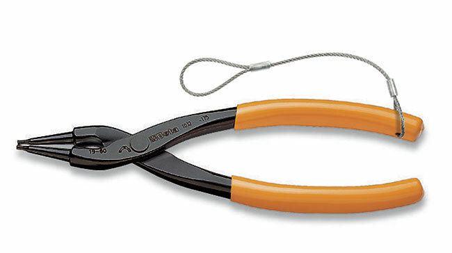 Szczypce do pierścieni wewnętrznych segera proste, do prac na wysokościach, model 1032hs, 140x1,3mm 1
