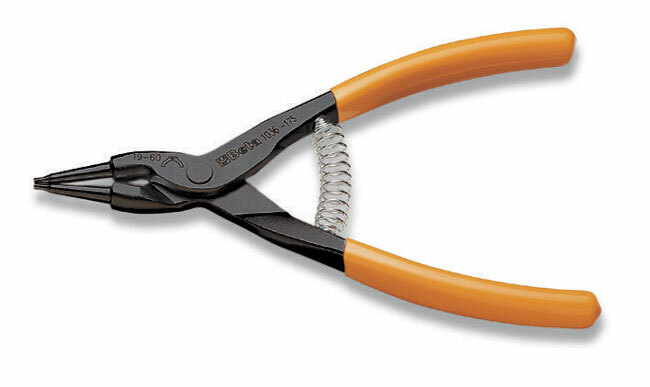 Szczypce do pierścieni zewnętrznych segera, proste, model 1036, 225mm 1