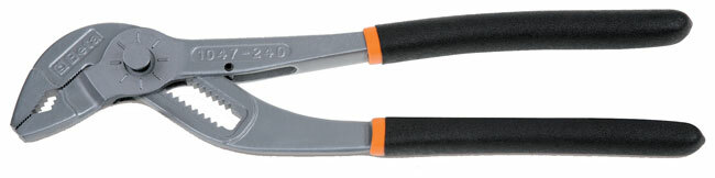 Szczypce nastawne, ramiona pokryte podwójną warstwą pcw, model 1047, 240mm 1