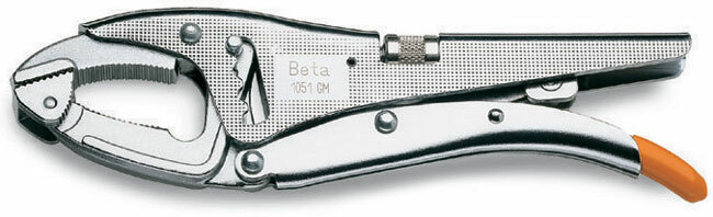 Szczypce nastawne, samoblokujące z ruchomą końcówką szczęki, model 1051gm, 255mm 1