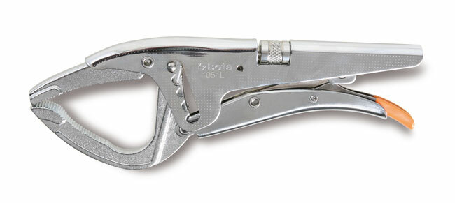Szczypce nastawne, samoblokujące, duży rozstaw szczęk, model 1051l, 270mm 1