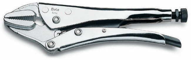 Szczypce nastawne, samoblokujące, szczęki proste, model 1054, 235mm 1