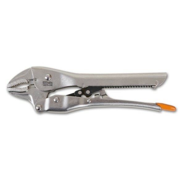 Szczypce nastawne, samoblokujące, szczęki profilowane, model 1055/270, 270mm 1
