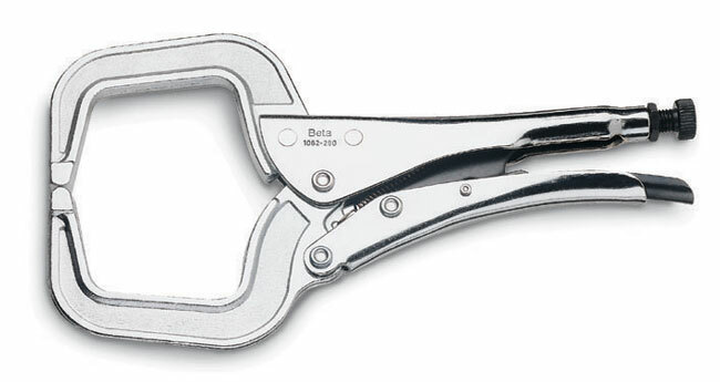Szczypce nastawne, samoblokujące, szczęki typu c, model 1062, 290mm 1
