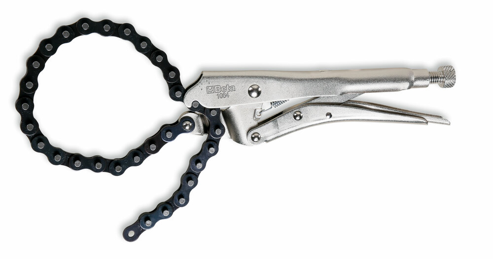 Szczypce nastawne, samoblokujące z łańcuchem, model 1064/230, 230mm 1