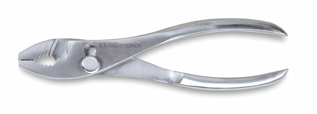 Szczypce uniwersalne, dwupozycyjne, wykonane ze stali nierdzewnej aisi 420, model 1153inox 1