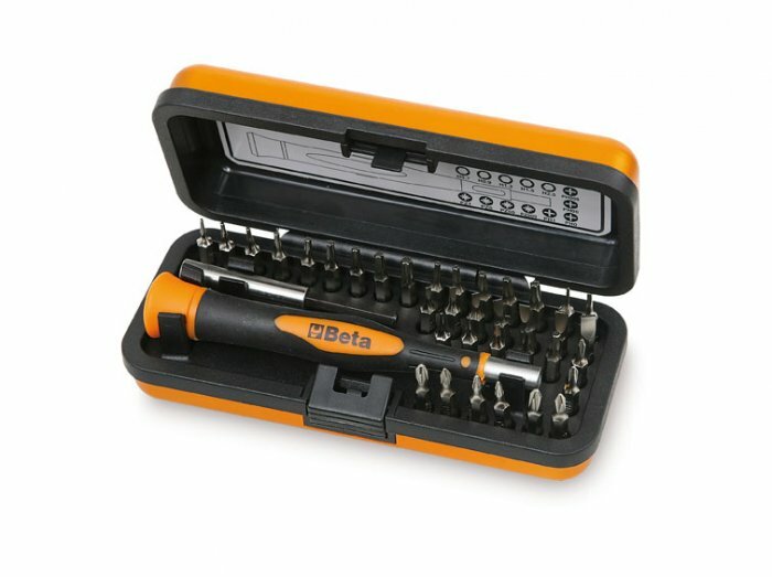 Pokrętło z gniazdem 4mm, 1256/30 z akcesoriami, 38 elementów, w pudełku metalowym, model 1256/c36-2 1